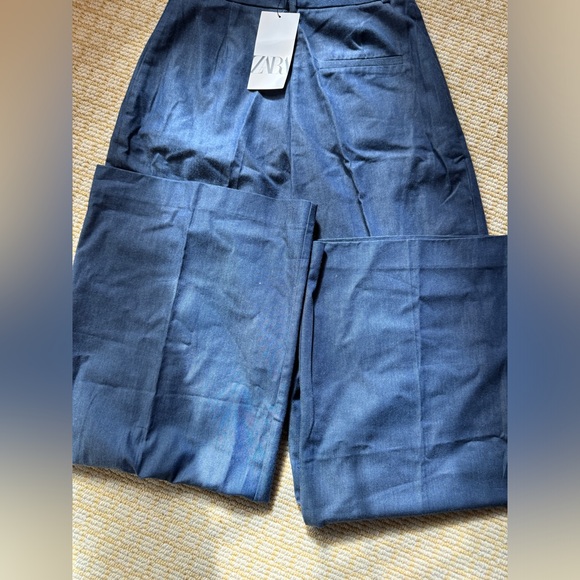 Cool girl Summer Denim - Baggy high waist Lightweight - size XS by Zara - *NWT👖 - Picture 6 of 8